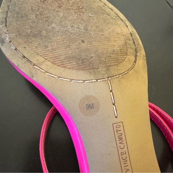 Vince Camuto Pink Kitten Heel Sz 9 - Picture 9 of 9